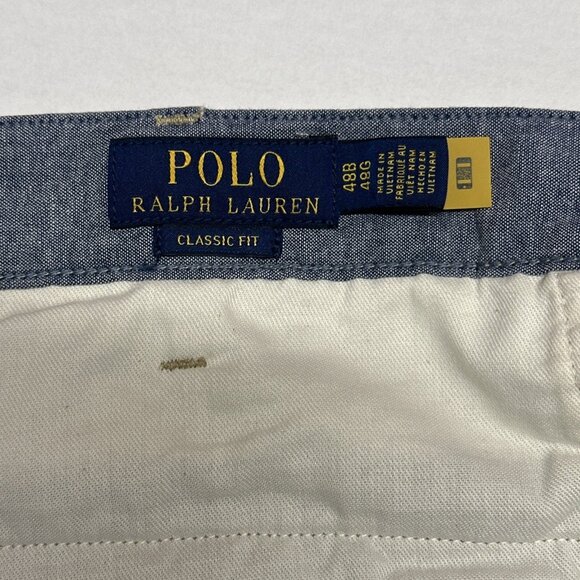 Polo Ralph Lauren Mens Big & Tall 48B Cafe Tan Classic Fit 10" Short 100% Cotton - Picture 9 of 9
